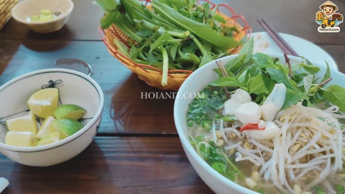 phở hà nội tại Hội An