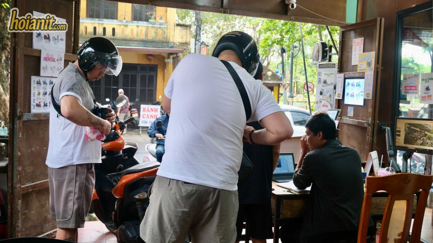 Pronájem motorek v Hoi An