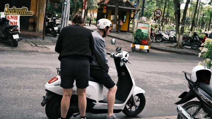 Ride a Motorbike in Vietnam