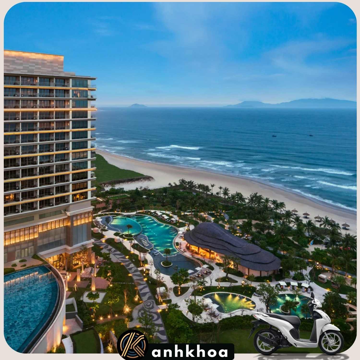 Scooter Deliver to Hoiana Hotel – New World Hoiana Hotel Scooter Deliver to Hoiana Hotel – New World Hoiana Hotel