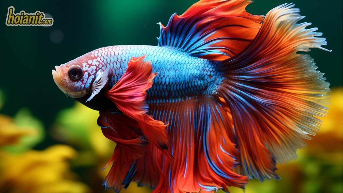 Cá bảy màu guppy tại shop Thiên Đường Cá Cảnh Hội An