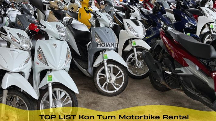 Manual and automatic motorbike rental Kon Tum