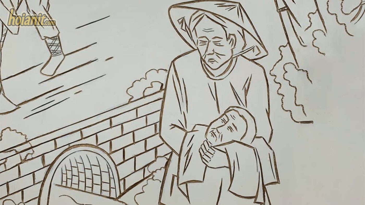 Người mẹ can trường tiễn biệt Thánh Anrê Trần Văn Trông trước giờ tử đạo