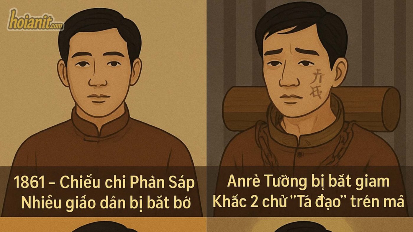 Chân dung Thánh Anrê Tường – giáo dân tử đạo Việt Nam