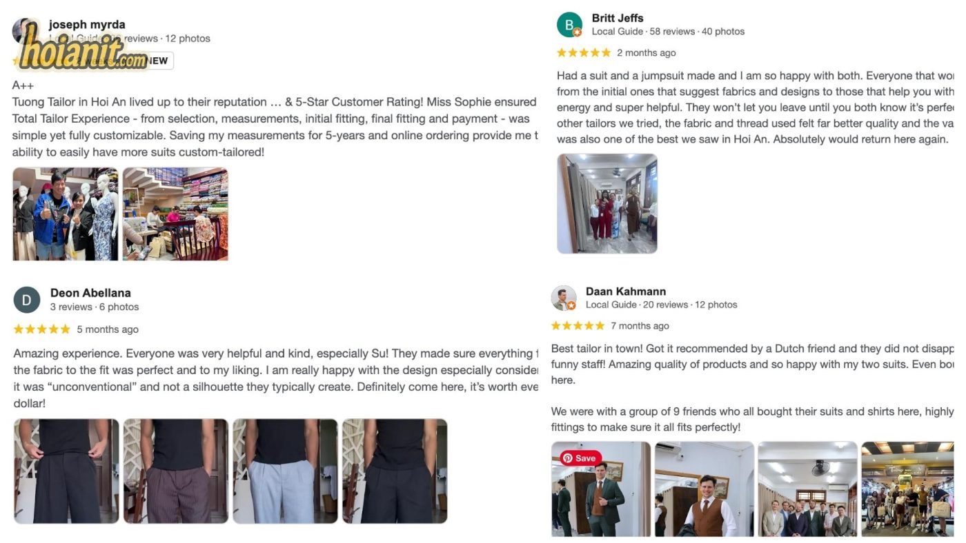 Tuong tailor reviews tuong tailor reviews