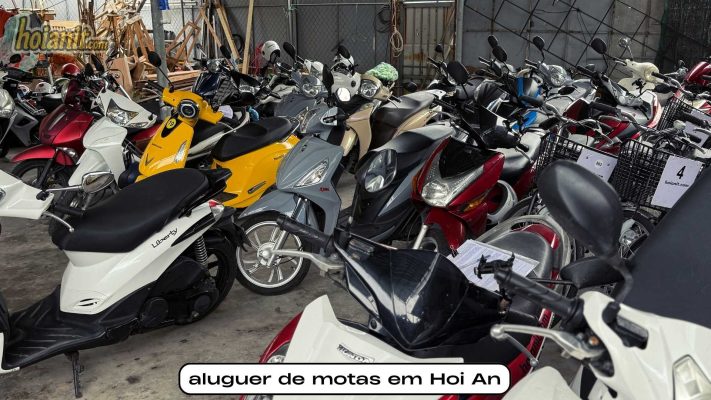 Aluguer de motas em Hoi An com entrega grátis no hotel