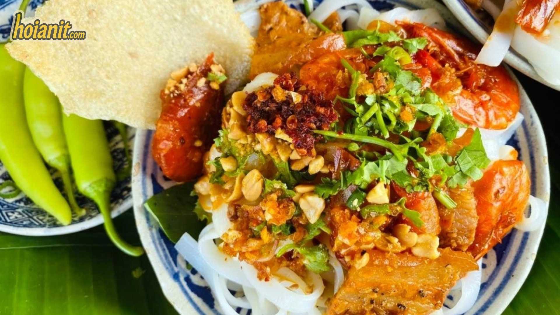 best Mi Quang in Hoi An Mi Quang, a regional favourite on any Hoi An food tour