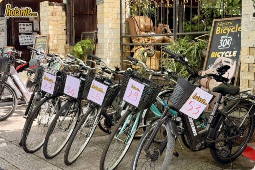 Bicycle rental in Hoi An