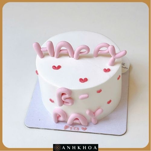 birthday cake da nang 29 Birthday cake in Da Nang with fresh cream decoration