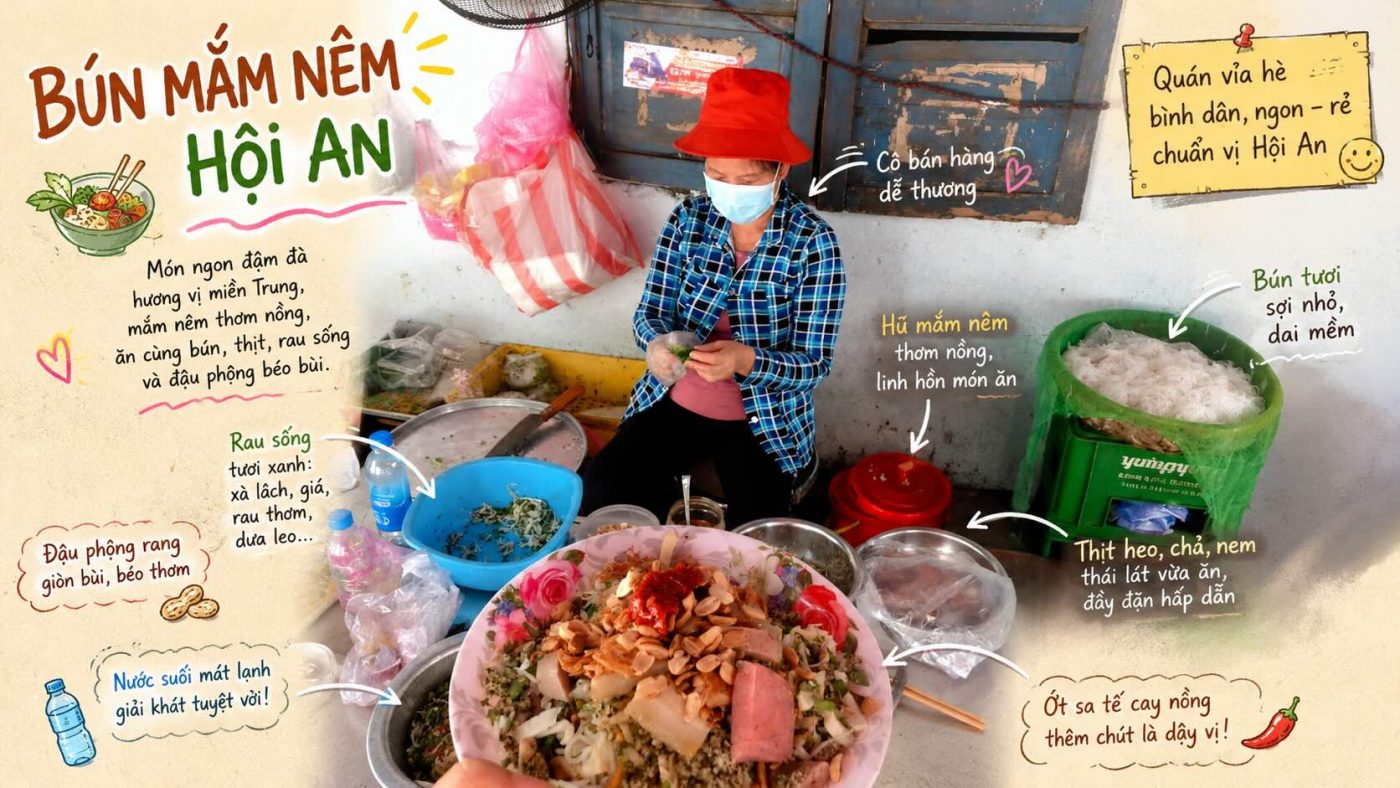 bun mam hoi an 2 bún mắm hội an