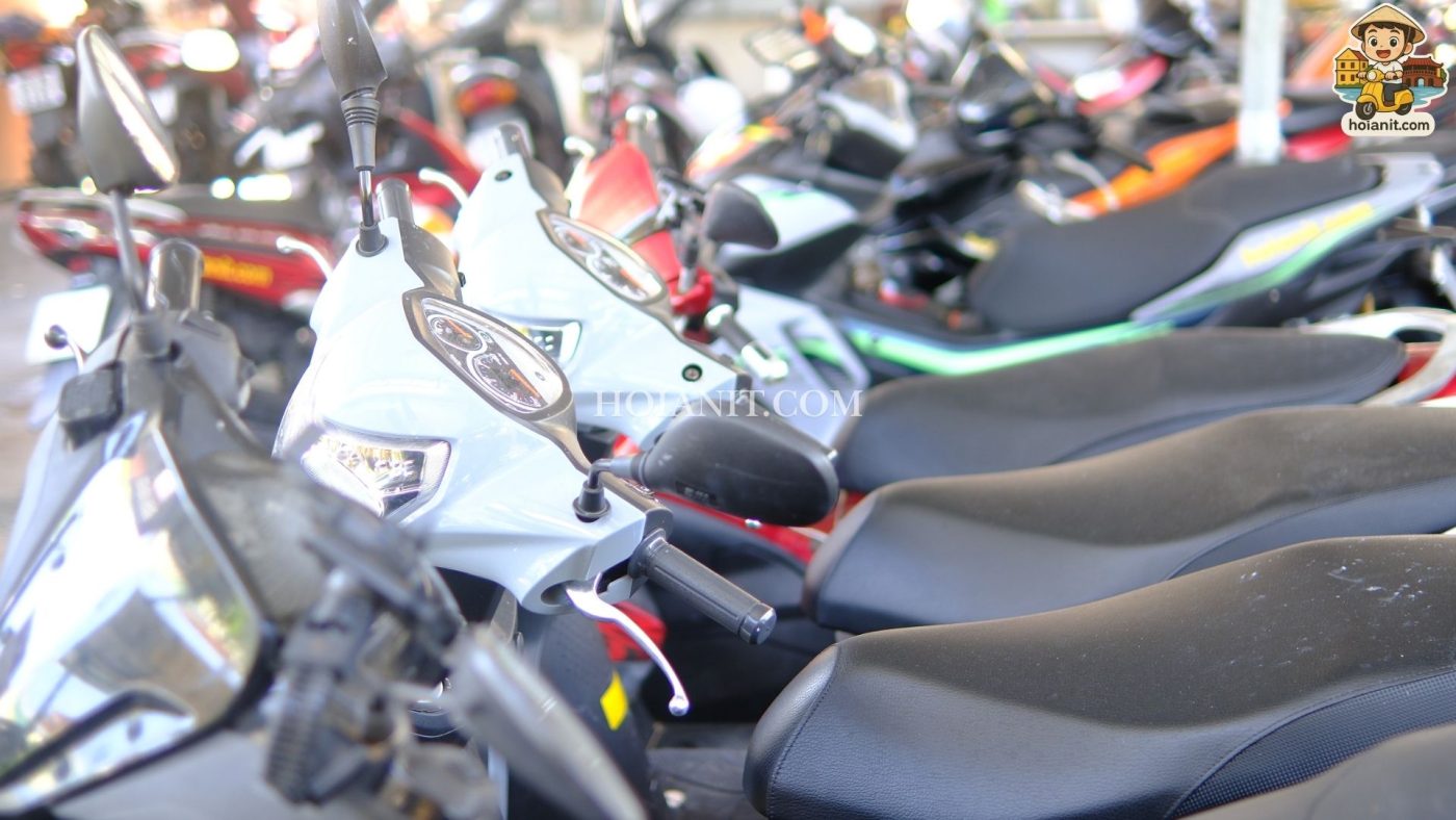 Used motorbikes for sale in Hoi An at Anh Khoa Motorbike shop