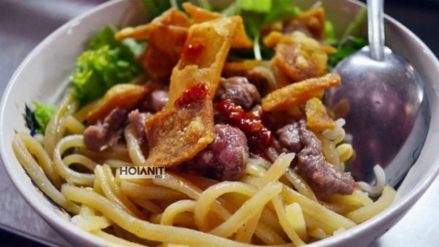 Cao lầu Hội An – món ăn đặc trưng xứ Quảng