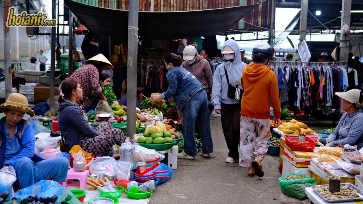 chợ cá Thanh Hà Hội An