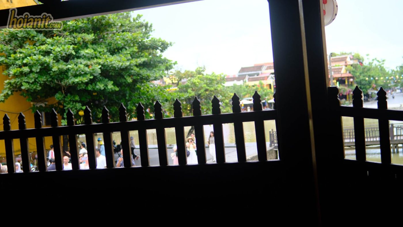 Chùa Cầu Hội An bên dòng sông Hoài