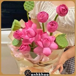 pink lotus in da nang flower shop