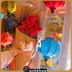 roses bouquet for anniversary in da nang flower shop
