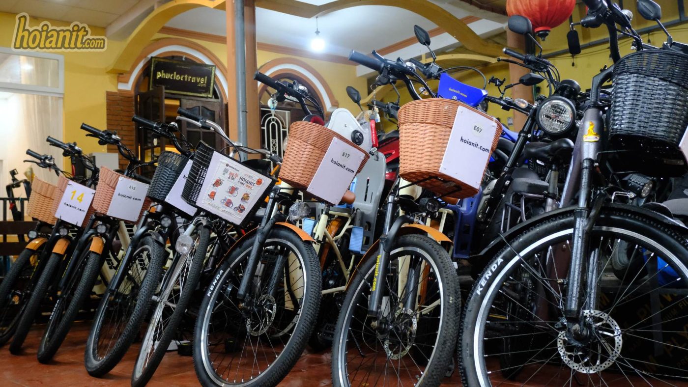 electric bicycle rental hoi an