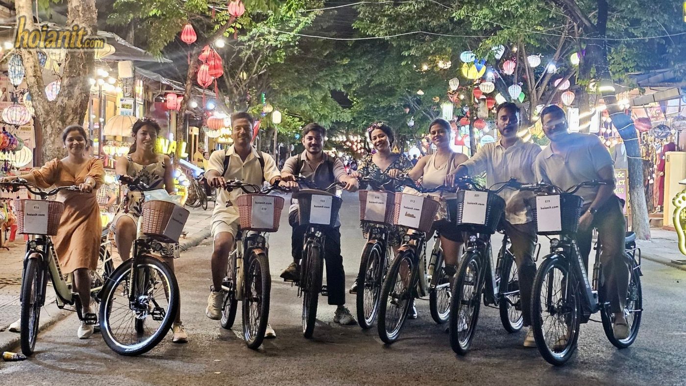 electric bicycle rental in Hoi An at Anh Khoa