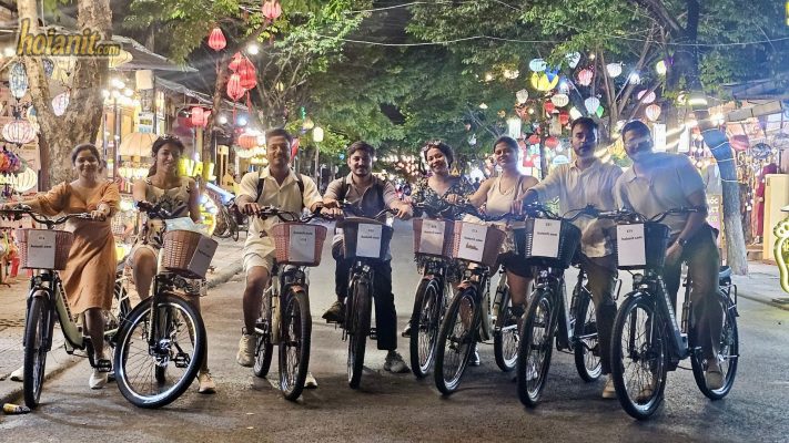 electric bicycle rental in Hoi An at Anh Khoa