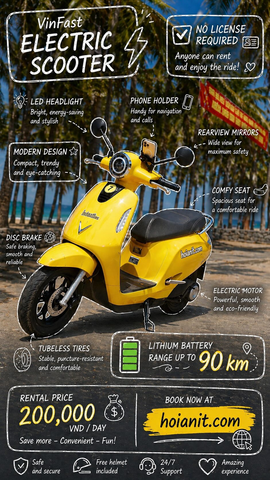 electric scooter renta hoi an electric scooter rental hoi an