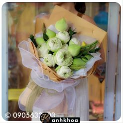 white lotus in hoi an da nang flower shop