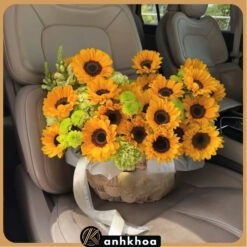 sun flower in hoi an flower shop