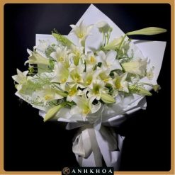 Easter Lily in da nang flower shop