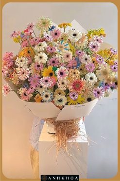 gerbera bouquet in da nang flower shop