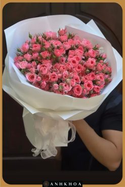 nice bouquet for birthday in da nang flower shop