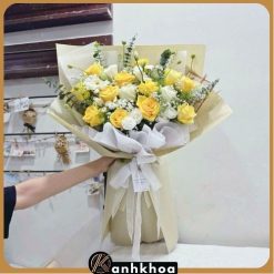 Beautiful flower bouquet at a Da Nang flower shop