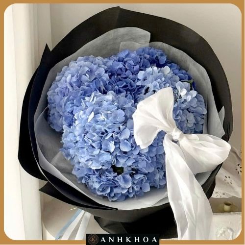 flower shop in da nang 18 hydrangeas for birthday in da nang flower shop
