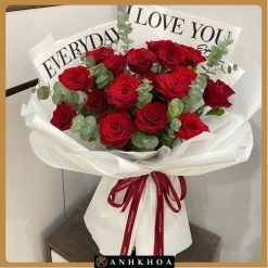 roses for valentine's day in da nang flower shop