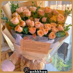 Modern floral arrangement from a local Da Nang florist