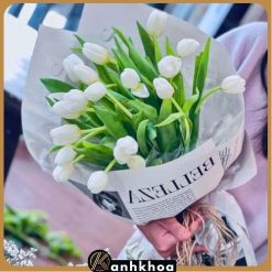 tulip bouquet in da nang flower shop