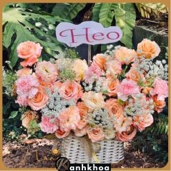 flower basket in da nang flower shop