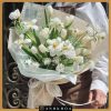 flower shop in hoi an 1 1 white tulips for women's day in hoi an flower shop
