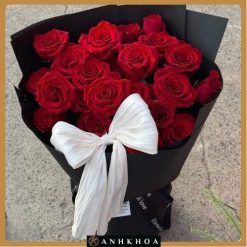 roses bouquet for girlfriend in hoi an da nang flower shop