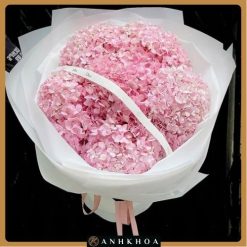 pink hydrangues for women's day in hoi an flower shop