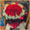 flower shop in hoi an da nang 2 red roses and baby's breath for girfriend