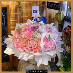 roses for valentine's day in hoi an da nang flower shop