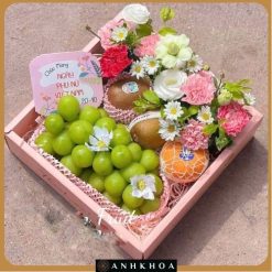 giỏ trái cây tặng mẹ 20/10 hội an