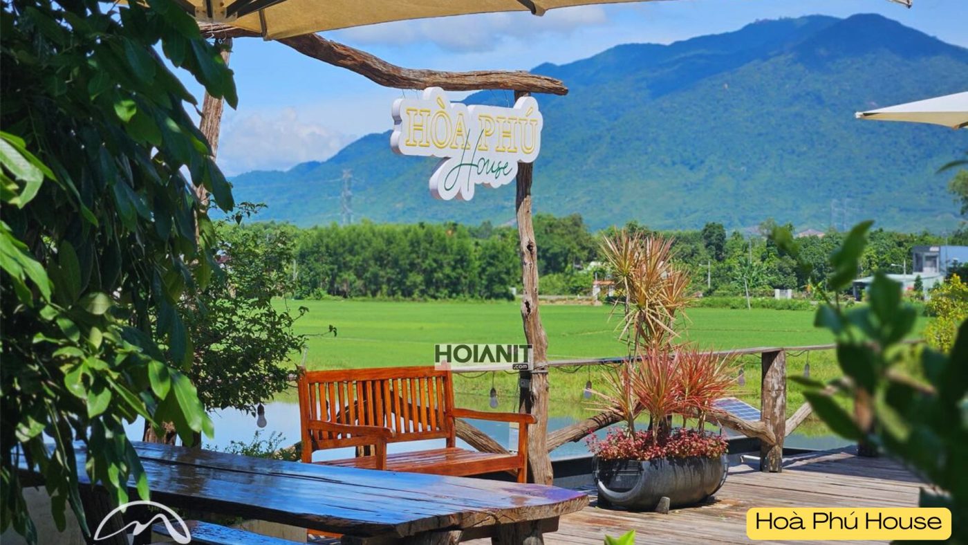 hoa phu house oàn cảnh Hòa Phú House – villa nghỉ dưỡng tropical gần Đà Nẵng với view núi rừng xanh mát