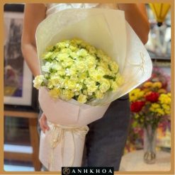 bó hoa cẩm chướng xinh hội an