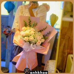 bó hoa hồng xinh tại hoa tươi hội an