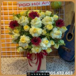 hoa tươi chúc mừng tại Hội An