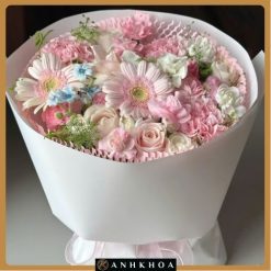 bó hoa chụp kỉ yếu hội an