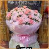hoa tuoi hoi an 156 2 pinl carnations in hoi an da nang flower shop