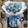 hoa tuoi hoi an 2 23 Bó hoa tươi tông xanh dương hội an