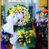 hoa tuoi hoi an 2 3 vòng hoa tươi chia buồn của doanh nghiệp tặng tại hoa tươi hội an