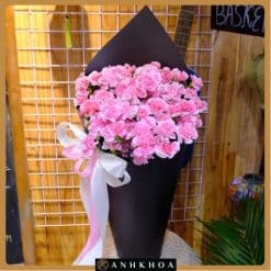 bó hoa tươi valentine hoi an
